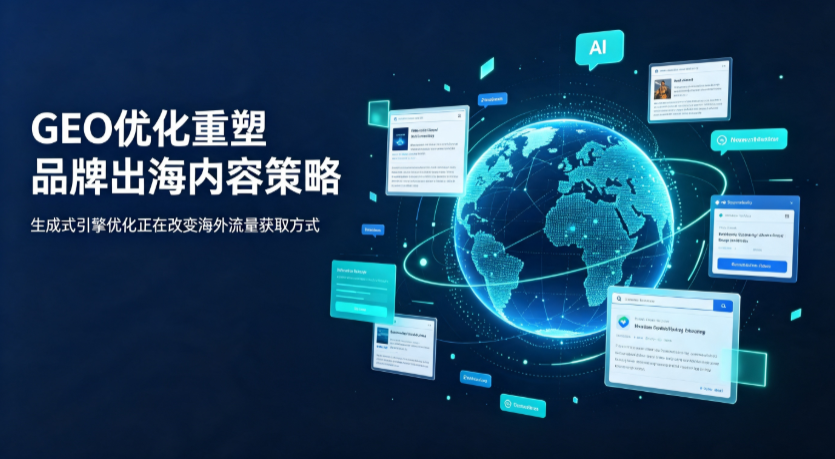 站前区AI 时代 GEO 兴起，品牌出海内容策略迎来重大调整
